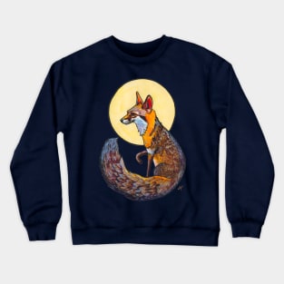 Gray fox Crewneck Sweatshirt